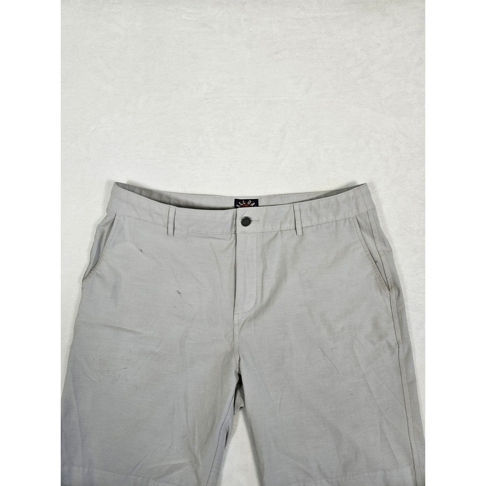 Faherty Men's All‎ Day Shorts Gray Sz 36 Pockets Dri Fit - Picture 4 of 10